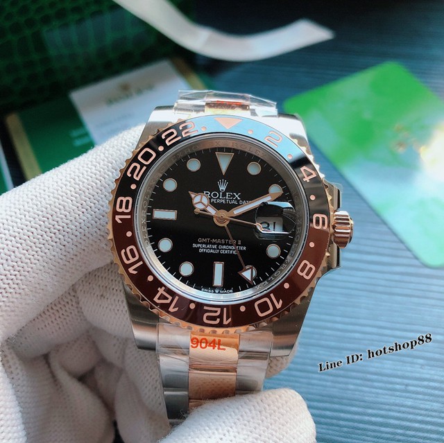 劳力士手表 Rolex格林尼治型 116710 N厂超级复刻ROLEX男士腕表 两地时间腕表 gjs1615